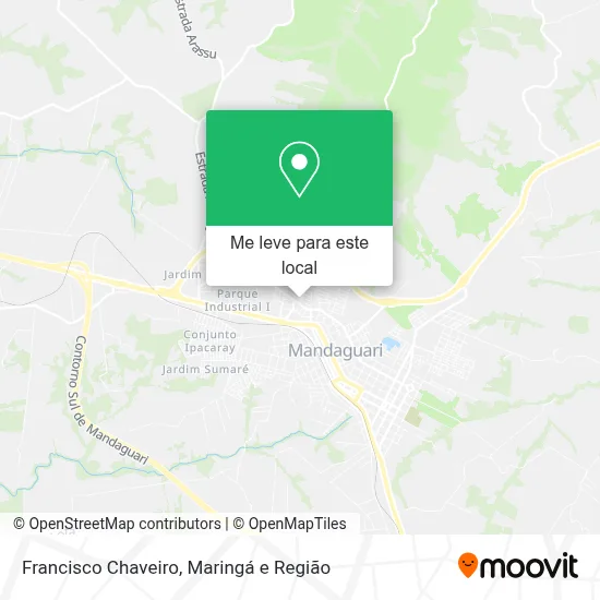 Francisco Chaveiro mapa
