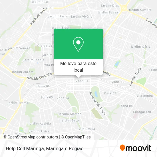 Help Cell Maringa mapa