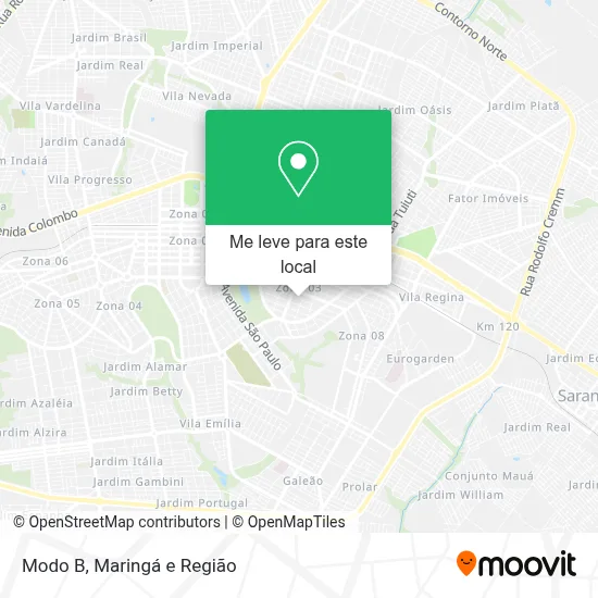 Modo B mapa