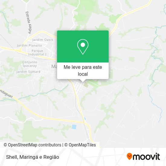 Shell mapa