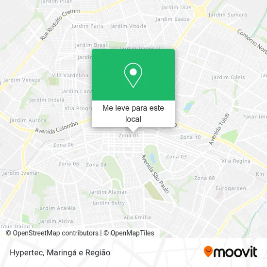 Hypertec mapa