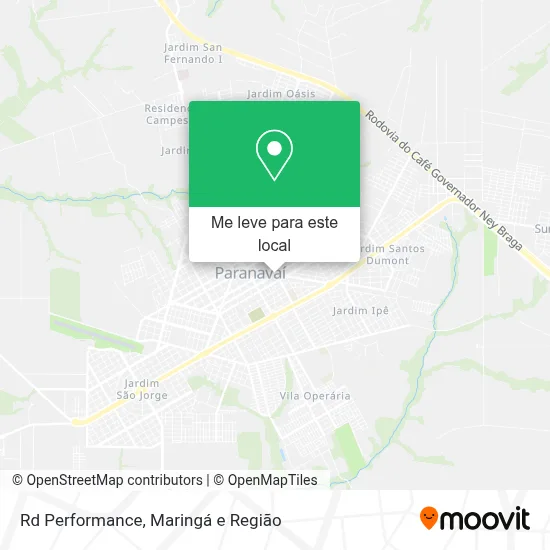 Rd Performance mapa