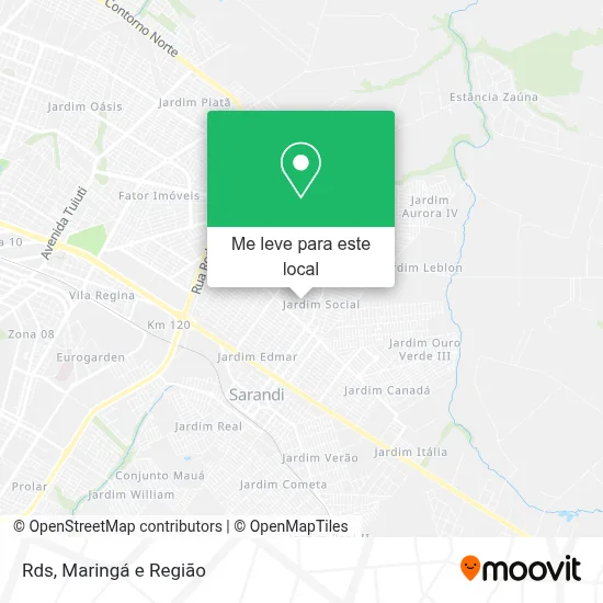Rds mapa