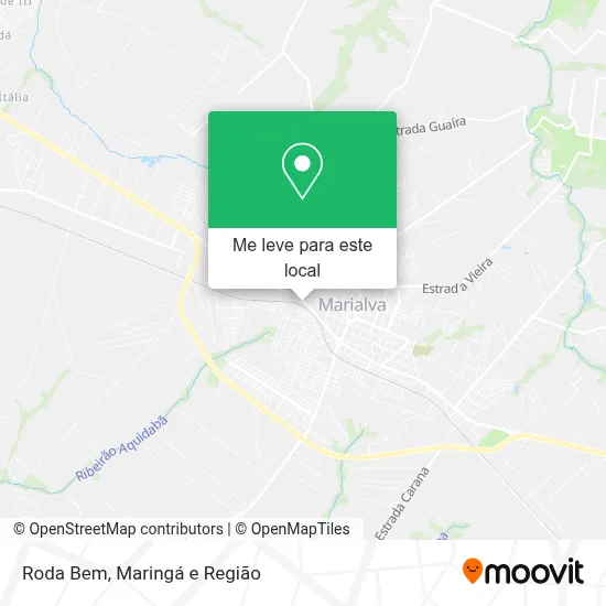 Roda Bem mapa