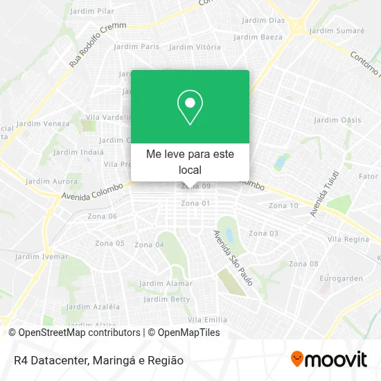 R4 Datacenter mapa