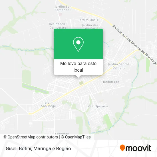 Giseli Botini mapa