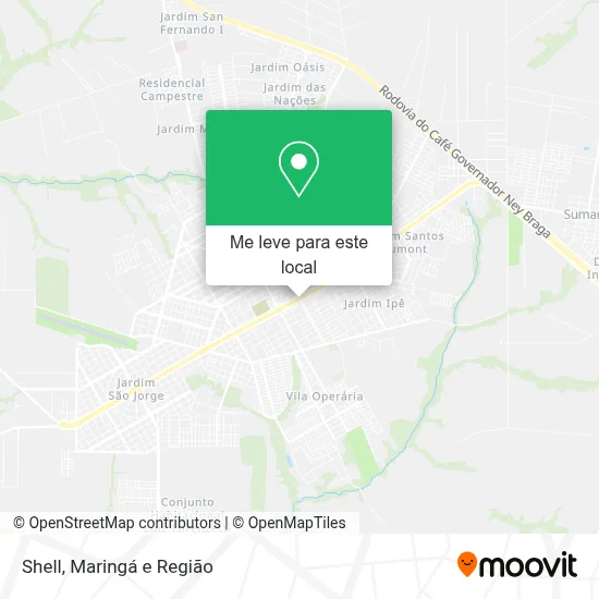 Shell mapa