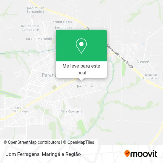 Jdm Ferragens mapa