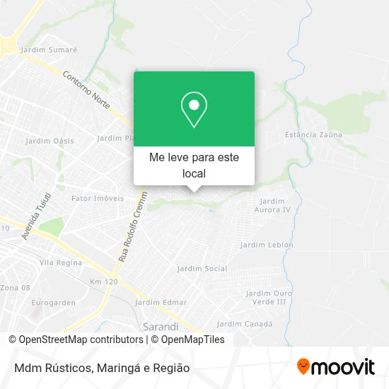 Mdm Rústicos mapa