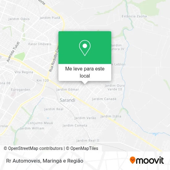 Rr Automoveis mapa