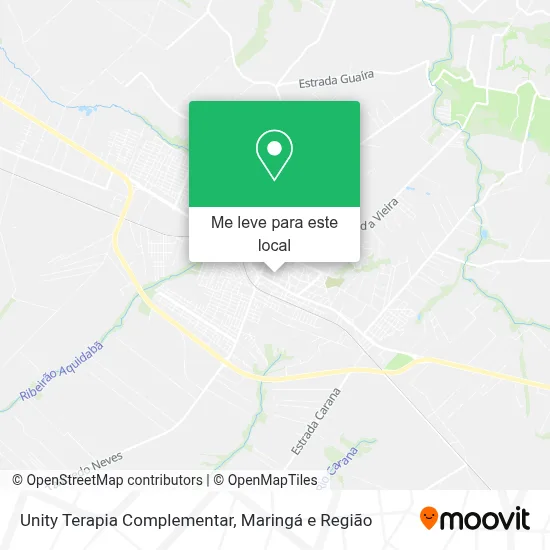 Unity Terapia Complementar mapa