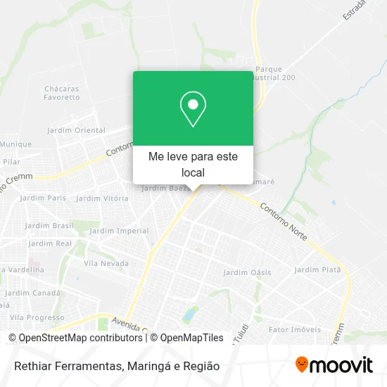 Rethiar Ferramentas mapa