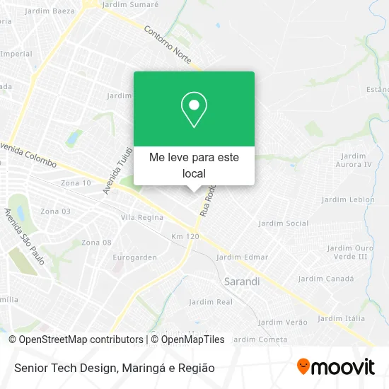 Senior Tech Design mapa
