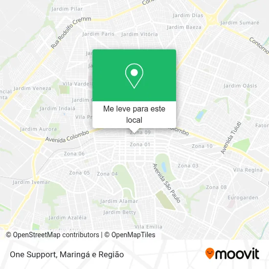 One Support mapa