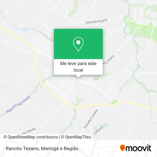 Rancho Texano mapa