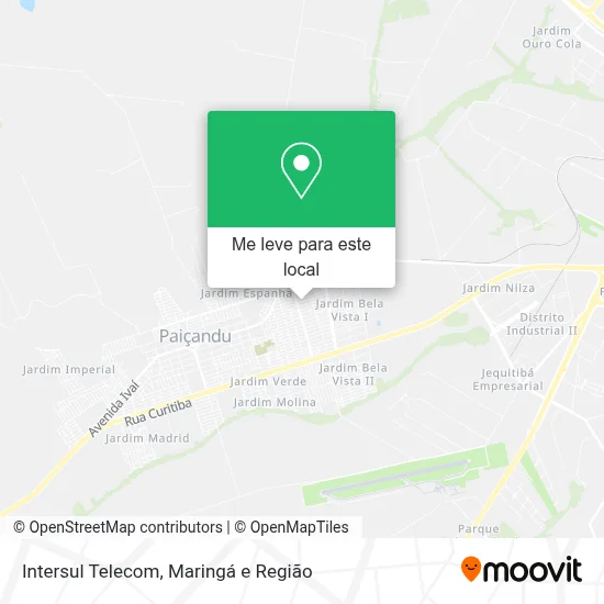Intersul Telecom mapa
