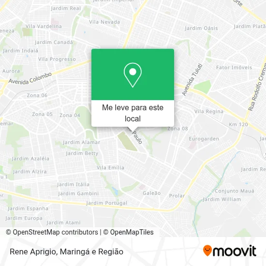Rene Aprigio mapa