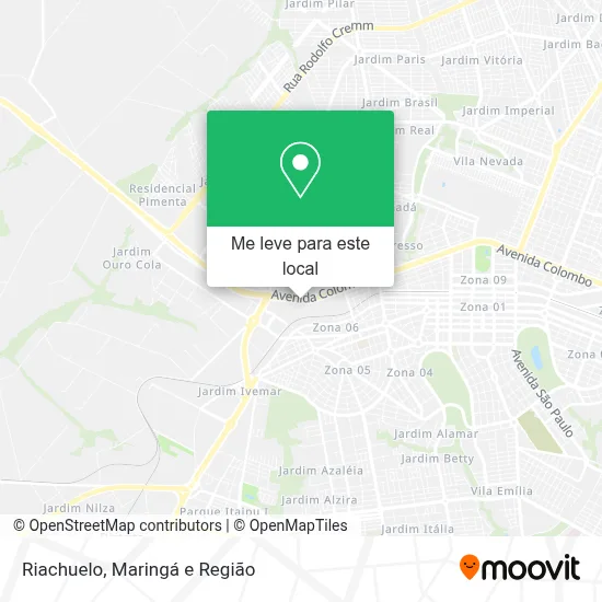 Riachuelo mapa