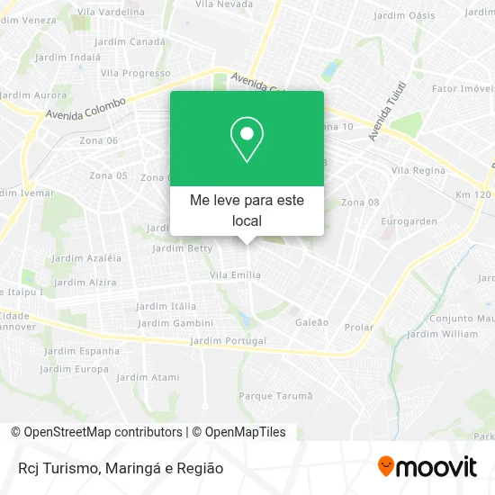 Rcj Turismo mapa