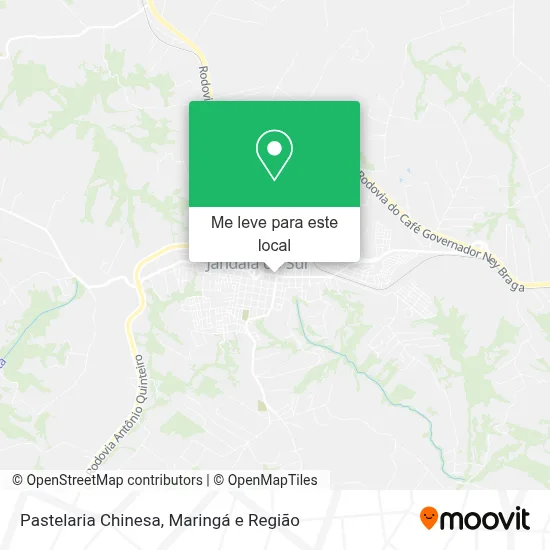 Pastelaria Chinesa mapa