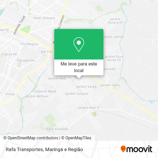 Rafa Transportes mapa