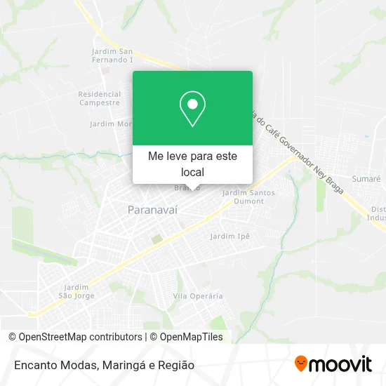 Encanto Modas mapa