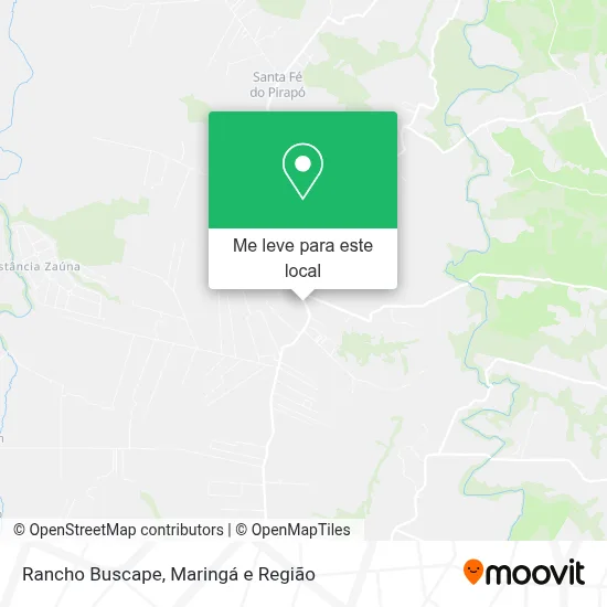 Rancho Buscape mapa