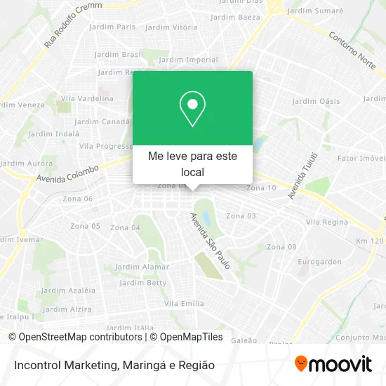Incontrol Marketing mapa