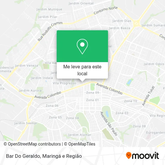 Bar Do Geraldo mapa