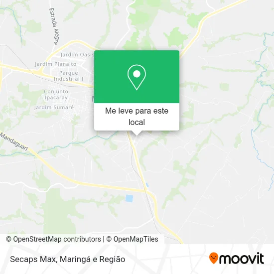 Secaps Max mapa