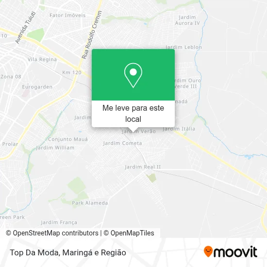 Top Da Moda mapa