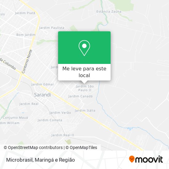 Microbrasil mapa