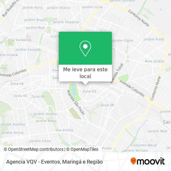 Agencia VQV - Eventos mapa