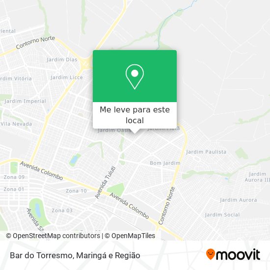 Bar do Torresmo mapa
