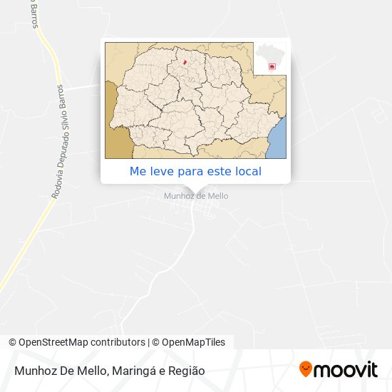 Munhoz De Mello mapa