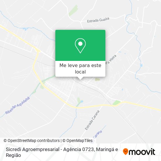 Sicredi Agroempresarial - Agência 0723 mapa