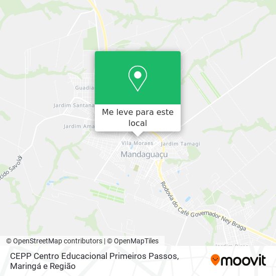 CEPP Centro Educacional Primeiros Passos mapa