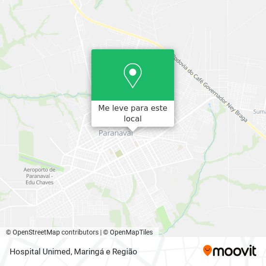 Hospital Unimed mapa