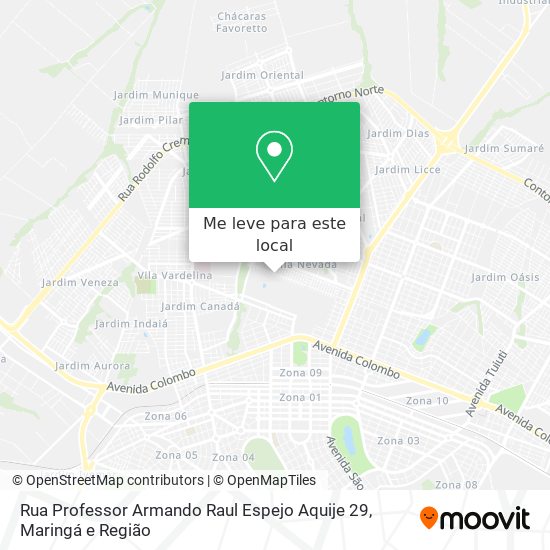 Rua Professor Armando Raul Espejo Aquije 29 mapa