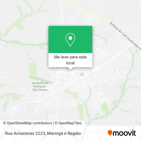 Rua Amazonas 2223 mapa