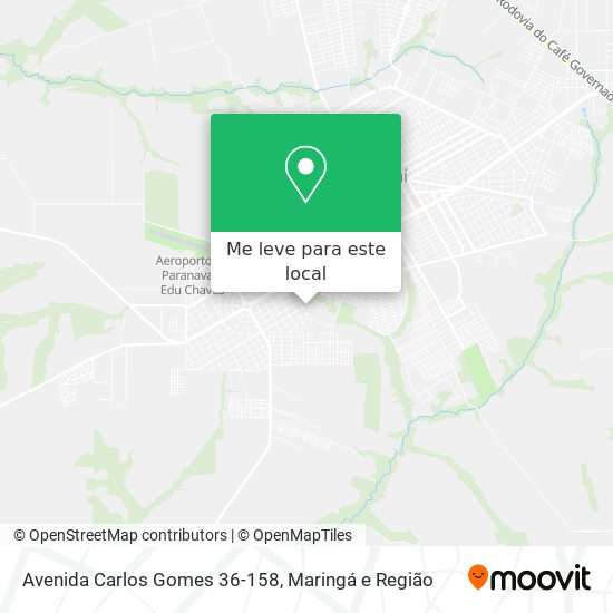 Avenida Carlos Gomes 36-158 mapa