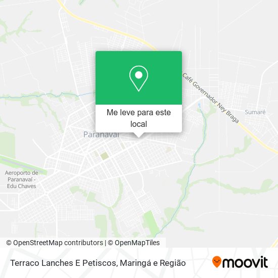 Terraco Lanches E Petiscos mapa