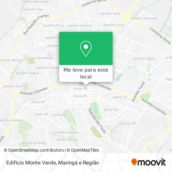 Edifício Monte Verde mapa
