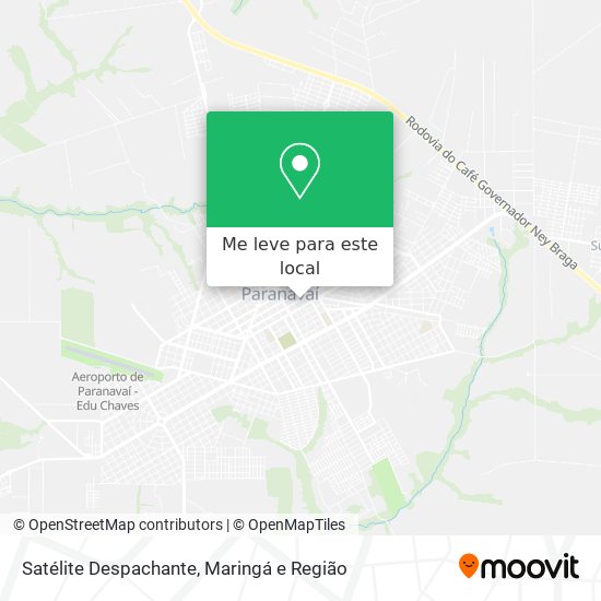 Satélite Despachante mapa