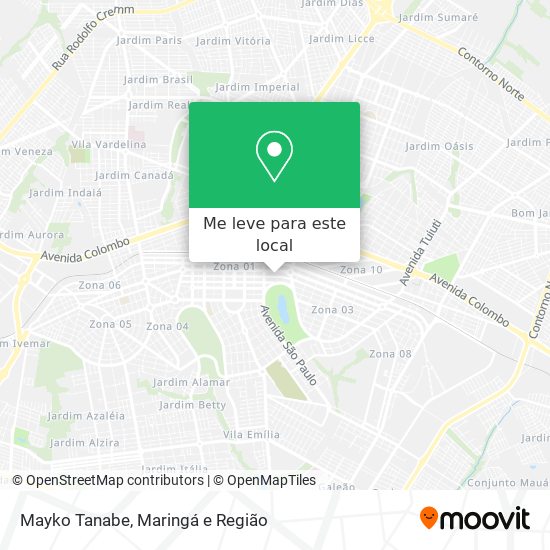 Mayko Tanabe mapa