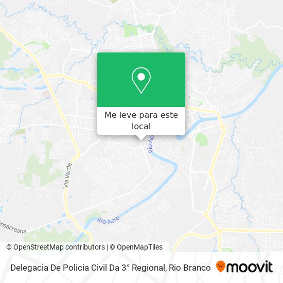Delegacia De Policia Civil Da 3° Regional mapa