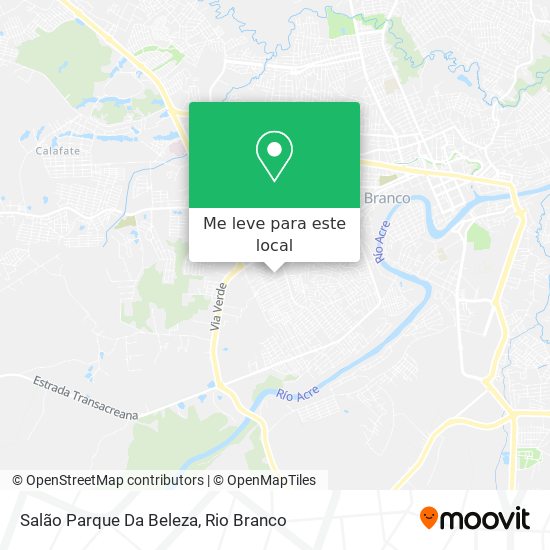 Salão Parque Da Beleza mapa