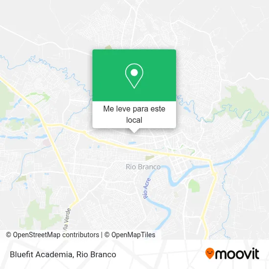 Bluefit Academia mapa