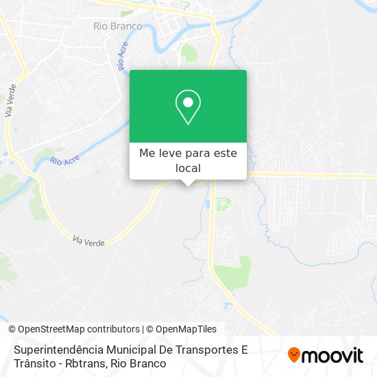 Superintendência Municipal De Transportes E Trânsito - Rbtrans mapa