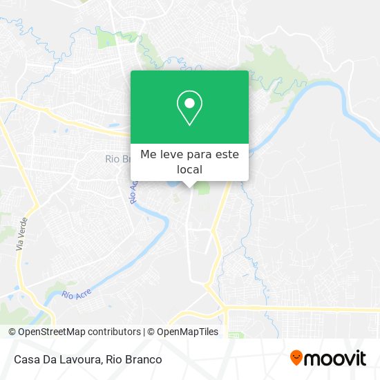 Casa Da Lavoura mapa
